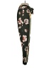 One Floral Green Casual Pants Size XS - photo 4