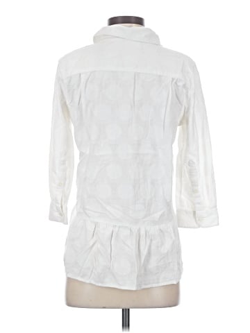 Isabella Sinclair 3/4 Sleeve Button-Down Shirt (view 2)