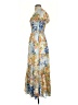 THML Blue White Cocktail Dress Size S - photo 5