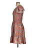 Max Studio Paisley Orange Casual Dress Size S - photo 5
