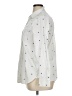 Lands' End 100% Cotton Polka Dots White Long Sleeve Button-Down Shirt Size XL - photo 5