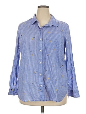 Old Navy Long Sleeve Button-Down Shirt (view 1)