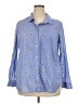 Old Navy 100% Cotton Stars Blue Long Sleeve Button-Down Shirt Size XXL - photo 1