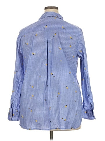Old Navy Long Sleeve Button-Down Shirt (view 2)