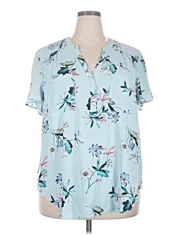 Torrid Short Sleeve Blouse (view 1)