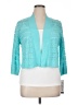 Perceptions 100% Acrylic Teal Cardigan Size XL - photo 1