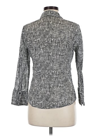 Ann Taylor 3/4 Sleeve Button-Down Shirt (view 2)