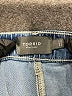 Torrid Paisley Blue Denim Shorts Size 2X Plus (2) - photo 3