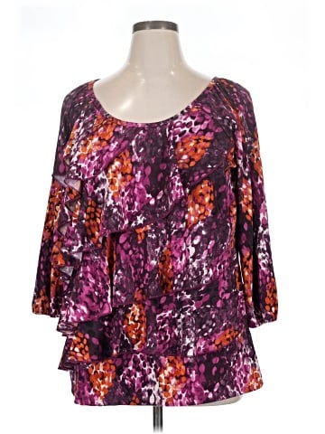Allie & Rob 3/4 Sleeve Blouse (view 1)