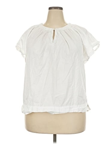 Free Assembly Short Sleeve Blouse (view 1)