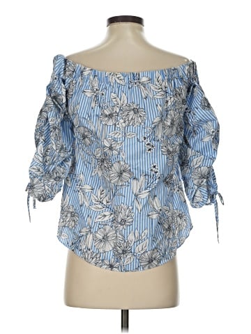 Timing 3/4 Sleeve Blouse (view 2)