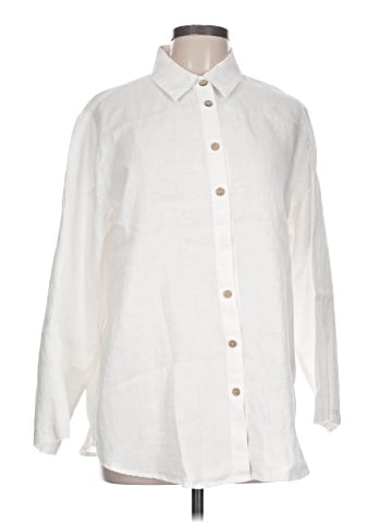 Soft Surroundings Long Sleeve Button-Down Shirt (view 1)