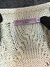 Calypso St. Barth 100% Wool Ivory Wool Pullover Sweater Size XS - photo 7