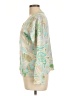 Sigrid Olsen Paisley Green Cardigan Size Lg Petite - photo 5
