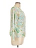 Sigrid Olsen Paisley Green Cardigan Size Lg Petite - photo 4