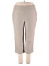 New Directions Gray Active Pants Size 22 - photo 1