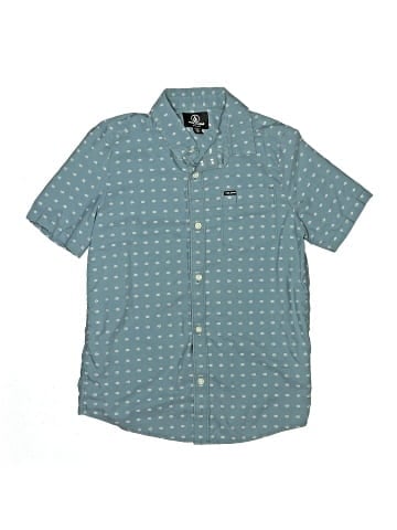 Volcom Short Sleeve Button-Down Shirt (view 1)