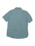 Volcom Polka Dots Teal Short Sleeve Button-Down Shirt Size 10 - 12 - photo 2