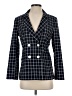 Halogen Checkered-gingham Blue Blazer Size S - photo 1
