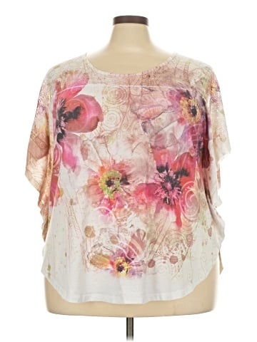 Lavish Short Sleeve Blouse (view 1)