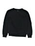 Gap Kids 100% Polyester Solid Black Sweatshirt Size 12 - photo 1