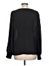 Worthington 100% Polyester Black Long Sleeve Blouse Size L - photo 2