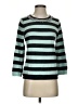 The Limited Stripes Teal Pullover Sweater Size S - photo 1