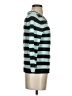 The Limited Stripes Teal Pullover Sweater Size S - photo 4