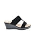 AK Anne Klein Black Wedges Size 9 - photo 1