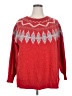 Croft & Barrow Argyle Red Pullover Sweater Size 2X - photo 1