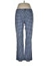 Tommy Hilfiger Checkered-gingham Blue Casual Pants Size 10 - photo 1
