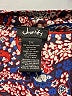 Justify 100% Polyester Paisley Blue Casual Dress Size S - photo 7