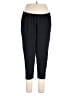 Ellos Solid Black Casual Pants Size 1X - photo 1