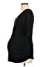 Isabel Maternity Black Short Sleeve Top Size Med Maternity - photo 5