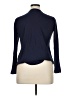 Chaps 100% Cotton Blue Long Sleeve Blouse Size XL - photo 2