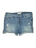 Torrid Blue Denim Shorts Size 20 - photo 1