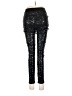 Bebe 100% Nylon Stars Black Active Pants Size M - photo 2