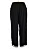 Roaman's 100% Polyester Solid Black Casual Pants Size 16W - photo 2