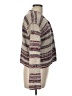 Laura Ashley Tweed Burgundy Cardigan Size L - photo 4
