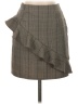 Love Plaid Gray Formal Skirt Size S - photo 1
