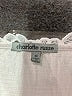 Charlotte Russe White Sleeveless Blouse Size M - photo 7