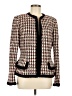Dana Buchman Houndstooth Ivory Jacket Size 6 - photo 1