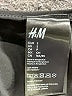 H&M Solid Black One Piece Swimsuit Size S - photo 3