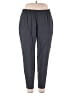 Eileen Fisher 100% Silk Solid Gray Silk Pants Size L - photo 1