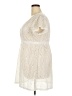 Catalina 100% Polyester Ivory Swimsuit Cover Up Size 2X - photo 5