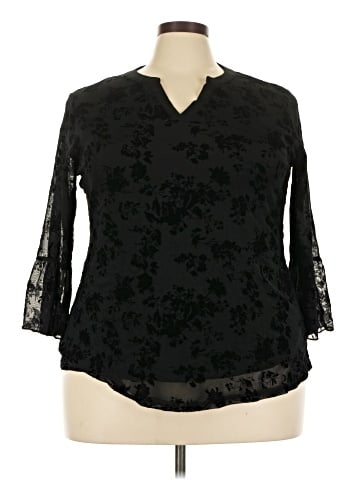Timeson 3/4 Sleeve Blouse (view 1)