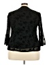 Timeson Black 3/4 Sleeve Blouse Size XXL - photo 2