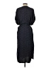 Vince. Polka Dots Blue Black Casual Dress Size S - photo 2