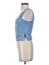 Trendy Queen Blue Sleeveless Top Size S - photo 5