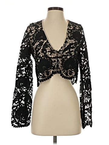 Stone Cold Fox Long Sleeve Blouse (view 1)